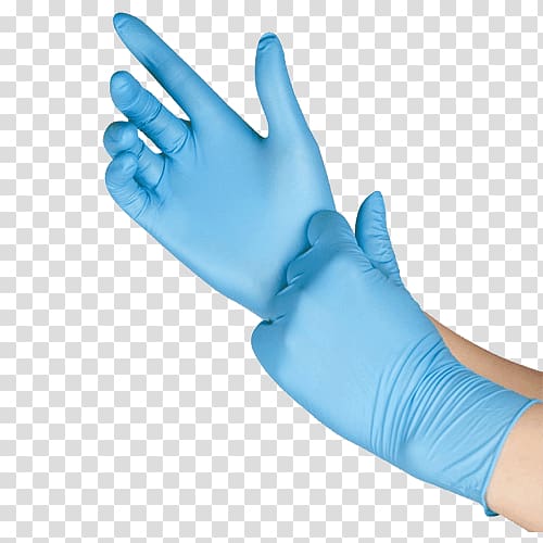 Medical glove Nitrile rubber Latex, others transparent background PNG clipart