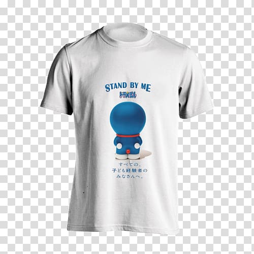 T-shirt Clothing sizes Top, doraemon transparent background PNG clipart