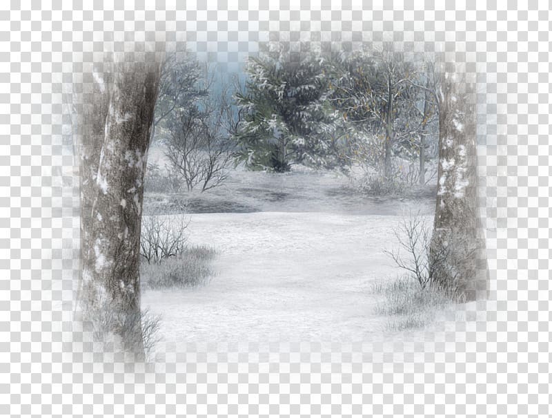 Desktop Hi5, winter landscape transparent background PNG clipart
