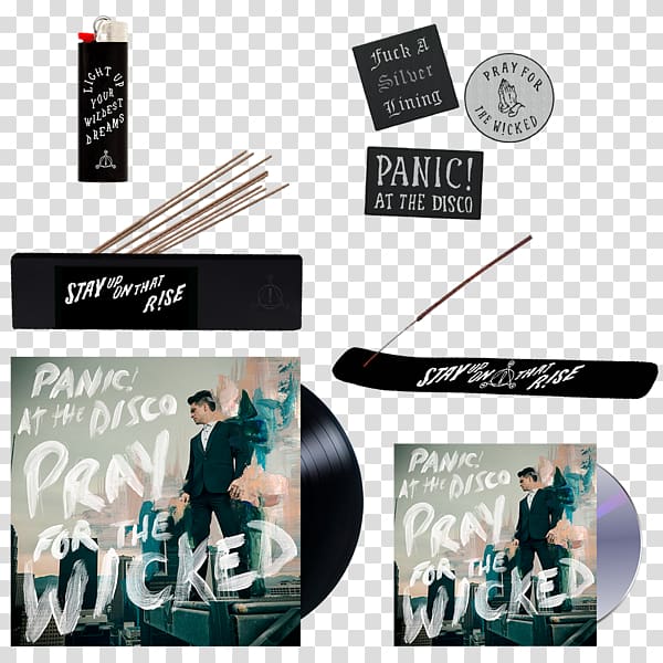 Pray for the Wicked Tour Panic! at the Disco Music Phonograph record, Pray For The Wicked transparent background PNG clipart