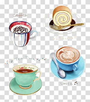 Cup coffee PNG transparent image download, size: 1979x2128px