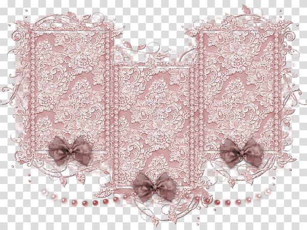 Lace Pattern Motif Visual arts, lace material transparent background PNG clipart