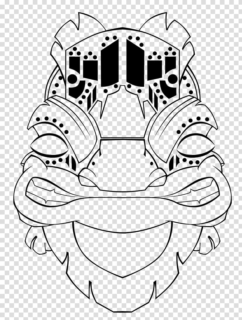 Tiki Mask Hawaiian Coloring book, mask transparent background PNG clipart