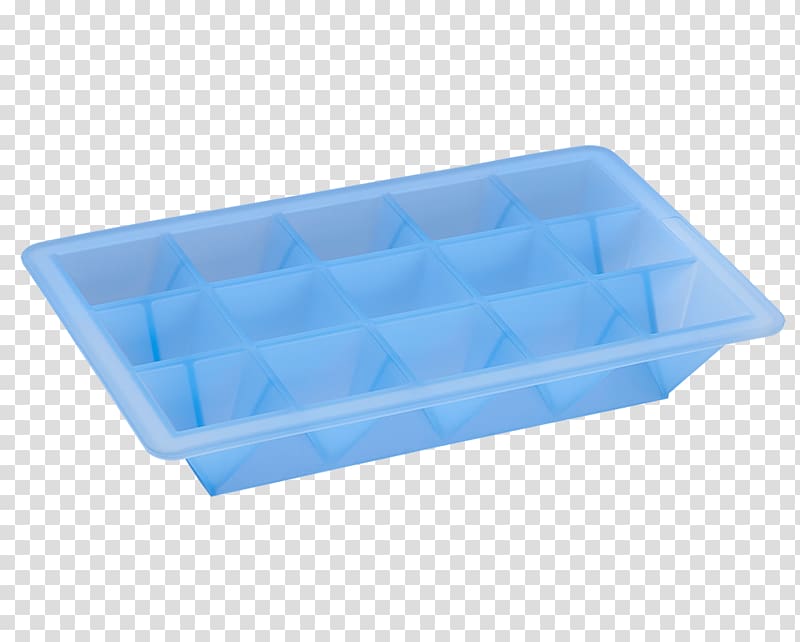 Ice cube Pyramid Silicone, blue ice cubes transparent background PNG clipart