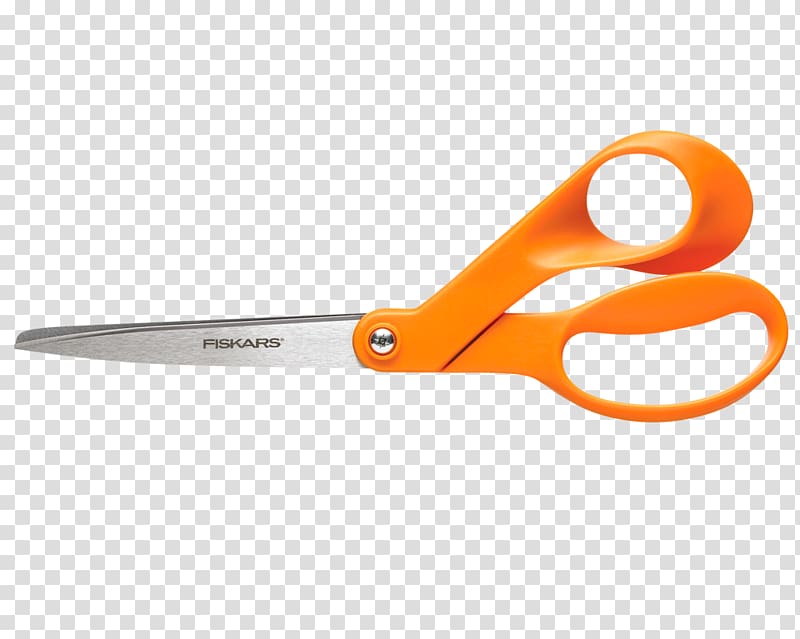Fiskars Oyj Scissors Cutting Handle Textile, golden scissors transparent background PNG clipart