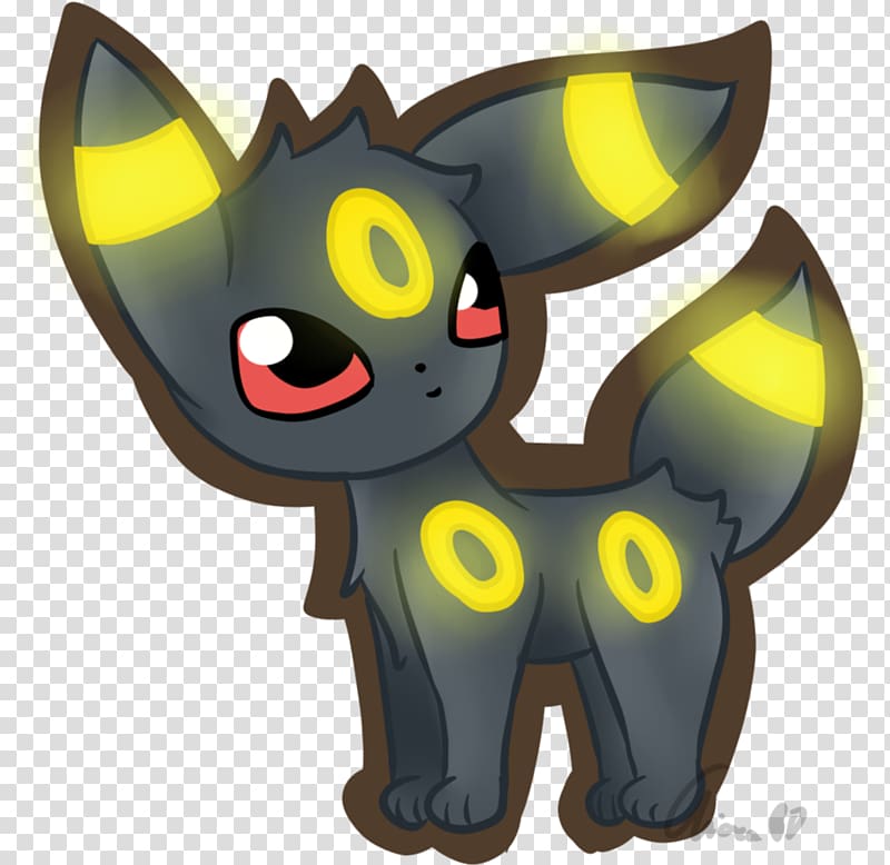 Umbreon Chibi Drawing Espeon Whiskers, Chibi transparent background PNG clipart