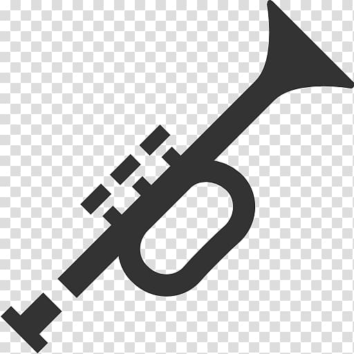 Computer Icons Fanfare trumpet Music , trumpet and saxophone transparent background PNG clipart