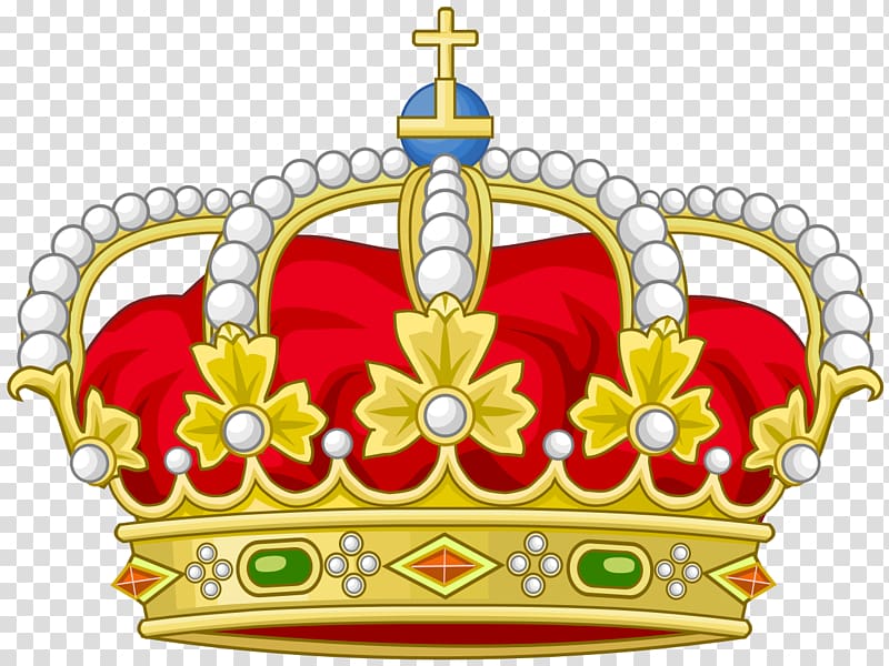 Spain Spanish Royal Crown Coroa real Heraldry, royal transparent background PNG clipart