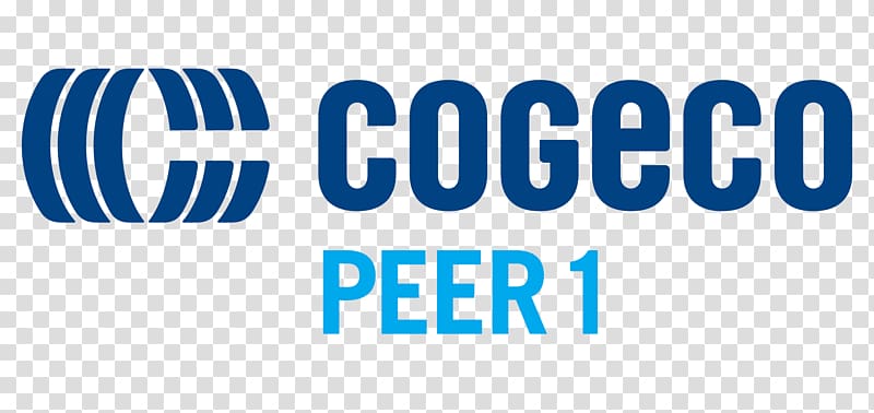 Cogeco Peer 1 Cloud computing Colocation centre Business, Company Logo Hosting transparent background PNG clipart