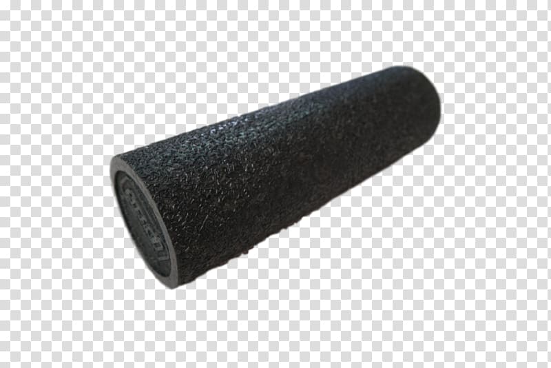 Cylinder Black M, Foam Roller transparent background PNG clipart
