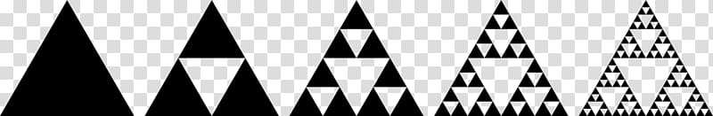 Sierpinski triangle Fractal Sierpinski carpet Mathematics, triangle transparent background PNG clipart