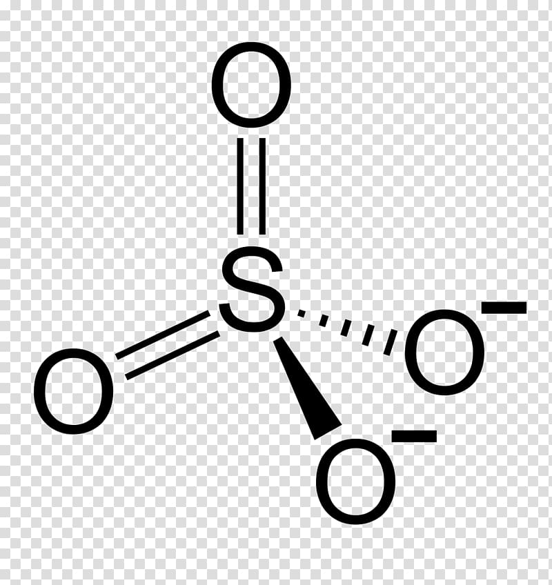 Lead(II) sulfate Anion Structural formula Chemistry, others transparent background PNG clipart