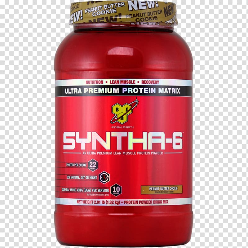 Dietary supplement BSN Syntha-6 Protein Flavor by Bob Holmes, Jonathan Yen (narrator) (9781515966647) Product, think thin protein transparent background PNG clipart