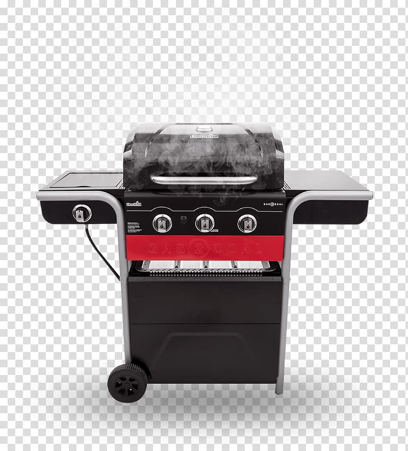 Barbecue Char-Broil Gas2Coal Hybrid Grilling Backyard Grill Dual Gas/Charcoal, barbecue transparent background PNG clipart