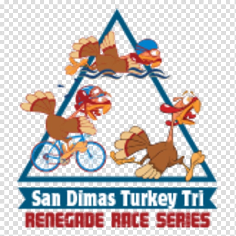San Dimas Turkey Trot Turkey Triathlon Summer Trail Run #1, Rock 'n' Roll Marathon Series transparent background PNG clipart