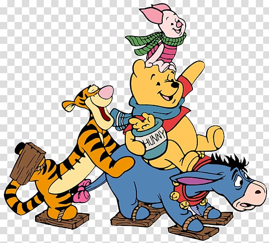 Winnie-the-Pooh Piglet Kaplan Tigger Eeyore Roo, winnie the pooh transparent background PNG clipart