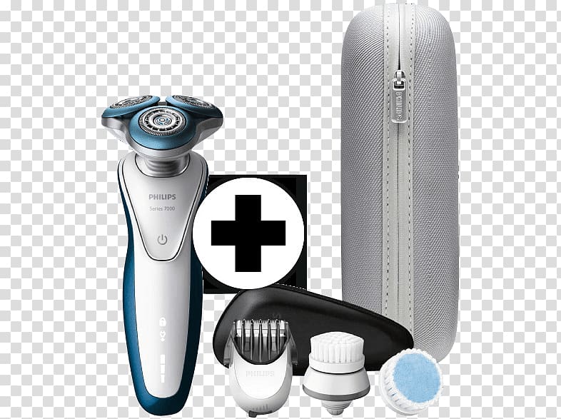 Philips SHAVER Series 7000 S7520, Shaver, cordless, navy blue/ceramic white Electric Razors & Hair Trimmers Philips SHAVER Series 7000 S7510 Philips SHAVER Series 7000 S7710, others transparent background PNG clipart