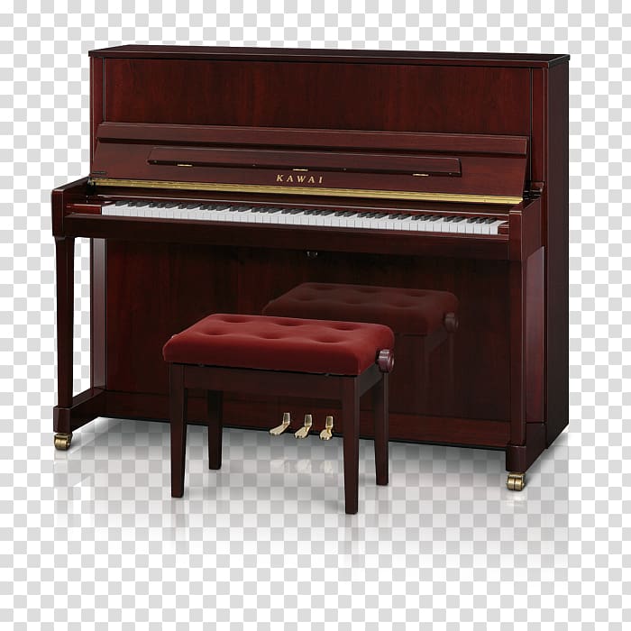 Kawai Musical Instruments Upright piano Digital piano Grand piano, piano transparent background PNG clipart