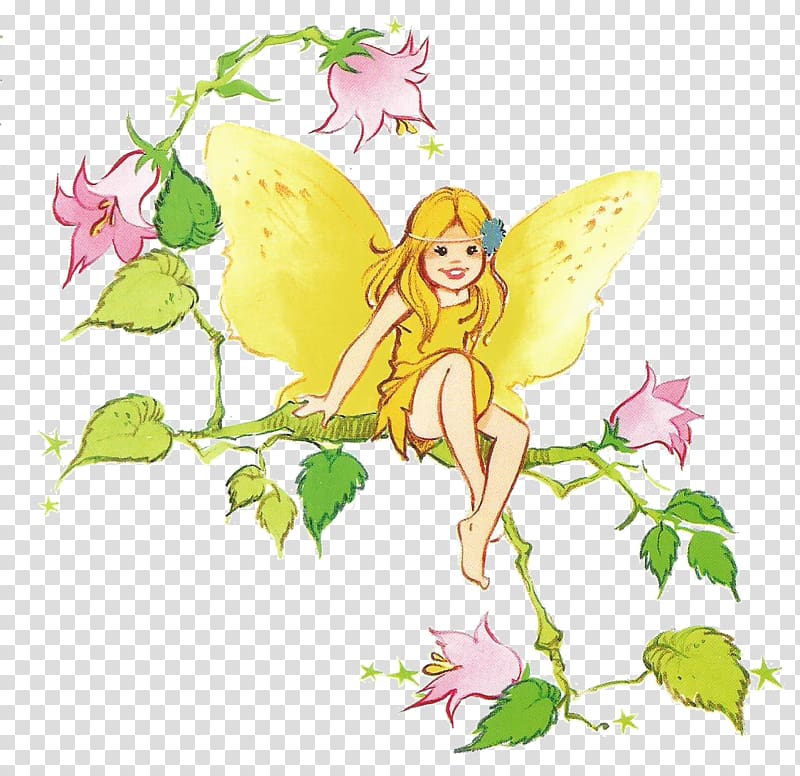 Flutterbye Flying Flower Fairy Doll Child Room , Fairy transparent background PNG clipart