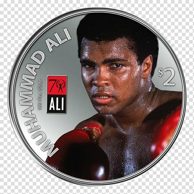 Muhammad Ali vs. Joe Frazier II Boxing Coin Silver, Boxing transparent background PNG clipart