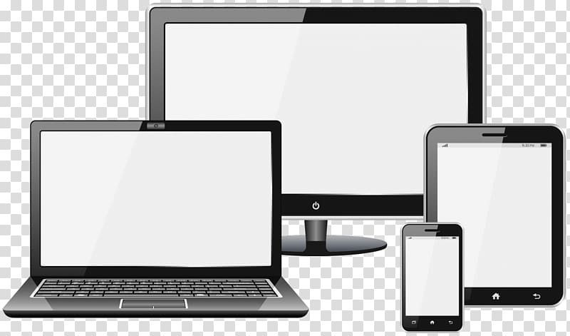 Responsive web design Laptop Web development Handheld Devices Tablet Computers, responsive transparent background PNG clipart