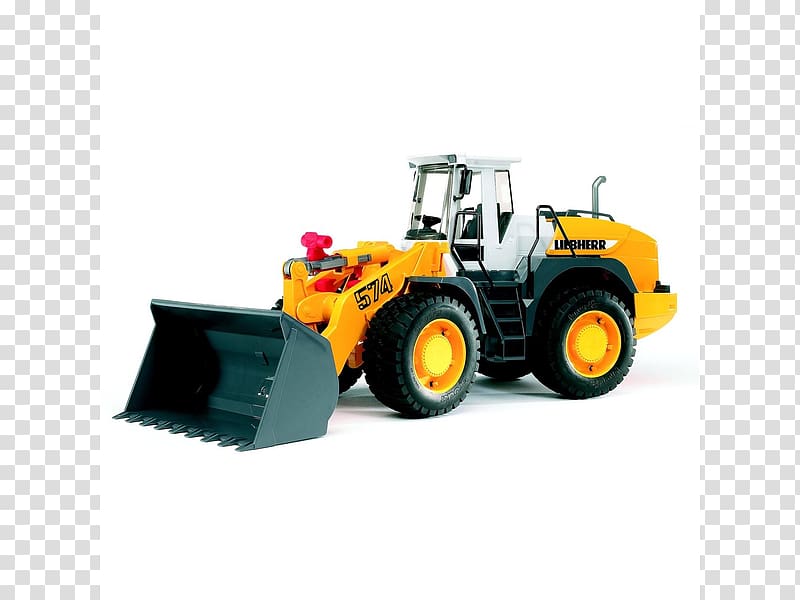 Liebherr Group Caterpillar Inc. John Deere Loader Bruder, tractor transparent background PNG clipart