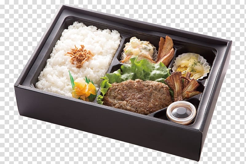 Bento Makunouchi Ekiben Plate lunch Cooked rice, bento transparent background PNG clipart