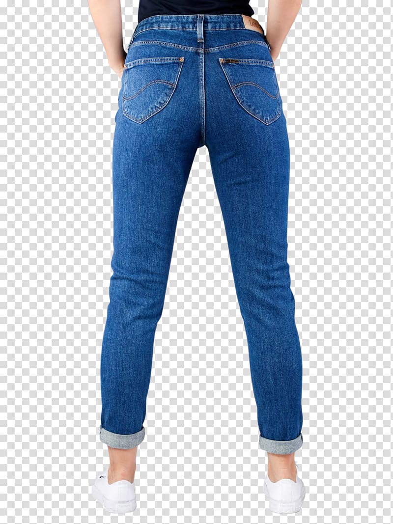 Mom jeans Denim Lee Casual wear, jeans transparent background PNG clipart
