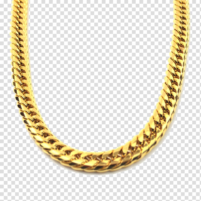 Chain Necklace Cubic zirconia Pendant Diamond, Thug Life Gold Chain HD, gold-colored  Cuban chain jewelry, gemstone, bracelet, meme png | Klipartz