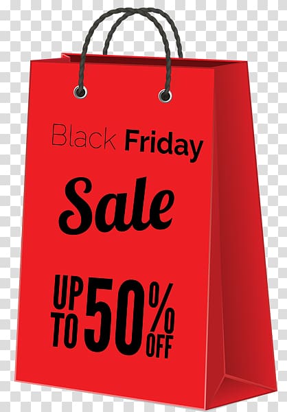 Black Friday Bag Sales , Black Friday Red Bags transparent background PNG clipart
