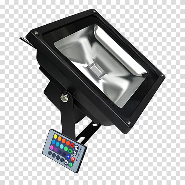 Light-emitting diode Floodlight RGB color model LED lamp, Icon Flood Lights transparent background PNG clipart