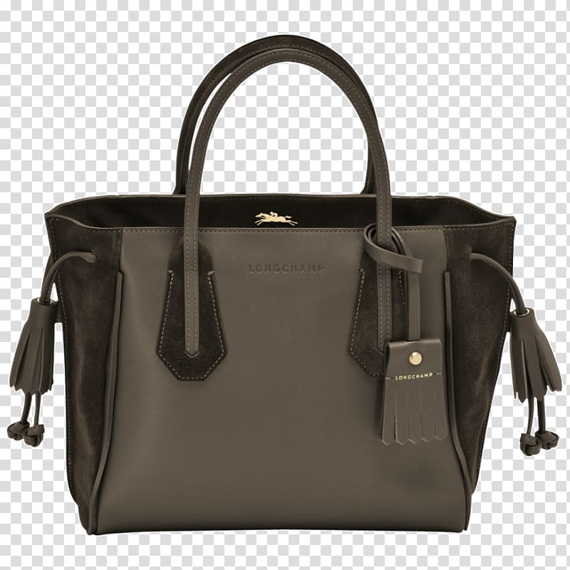 Longchamp Tote bag Handbag Leather, bag transparent background PNG clipart
