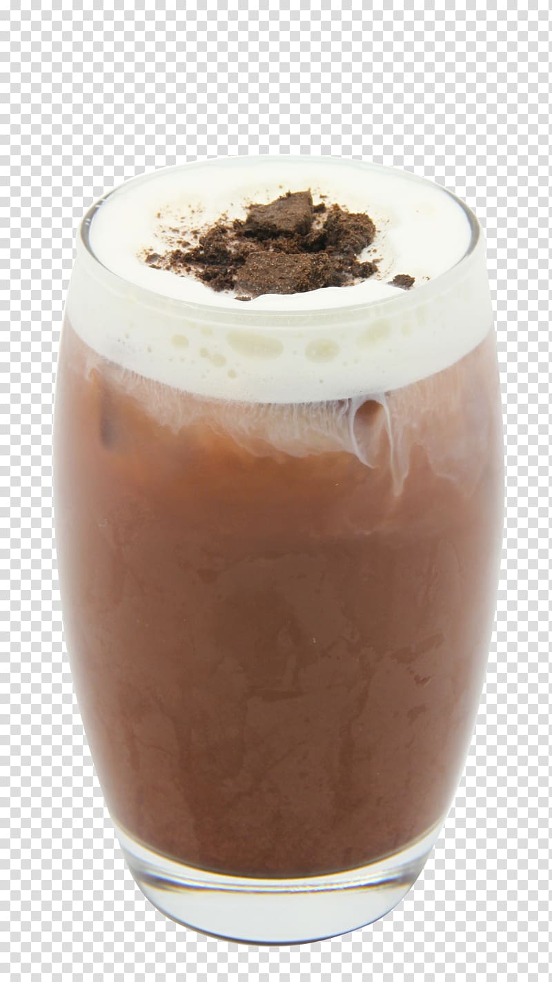 Ice cream Milkshake Tea, Summer drink Oreo milk tea transparent background PNG clipart
