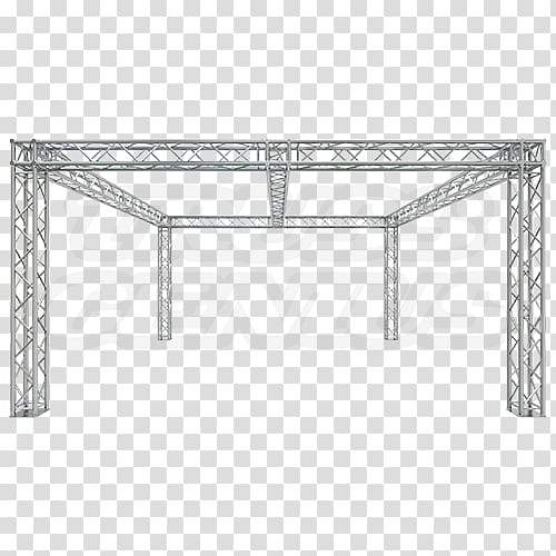 Box truss Structure Beam System, Global truss transparent background PNG clipart