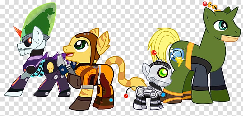 Pony Ratchet & Clank Captain Qwark Ratchet: Deadlocked, others transparent background PNG clipart