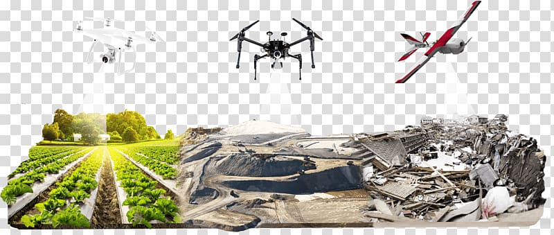 Airplane Unmanned aerial vehicle Topography Remote sensing Surveyor, drone view transparent background PNG clipart