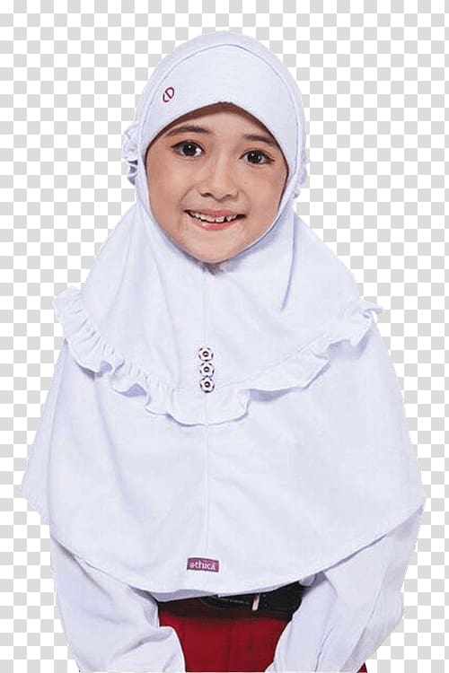 Jilbāb Headgear Thawb Headscarf Student, student transparent background PNG clipart
