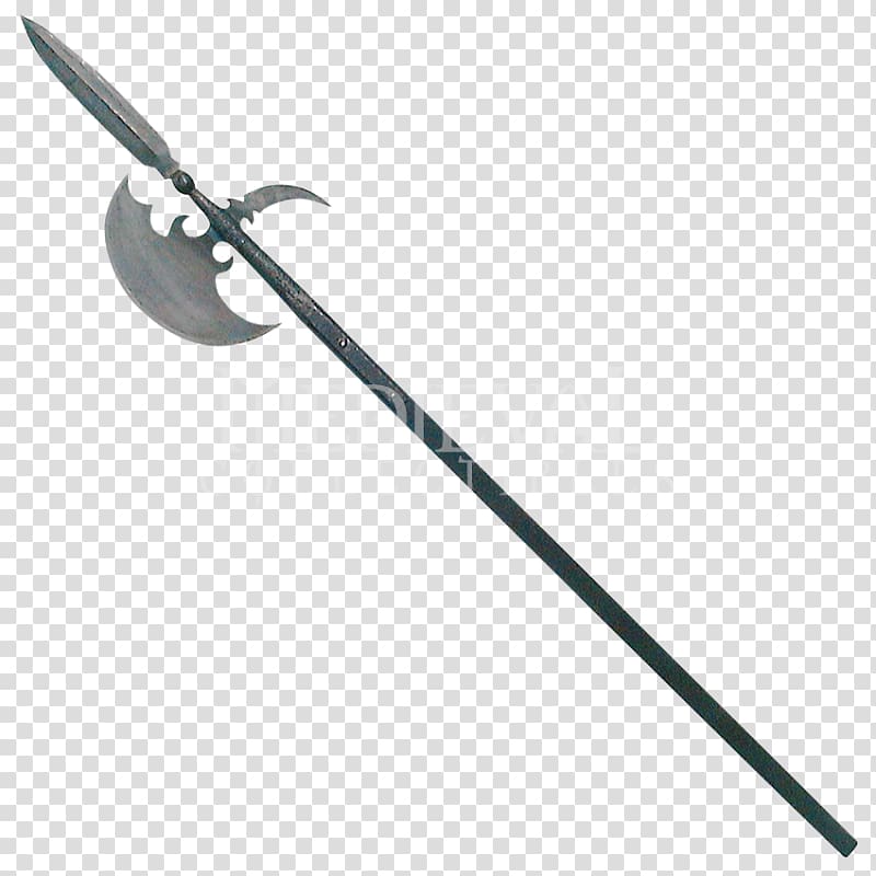 Halberd Middle Ages Weapon, Halberd transparent background PNG clipart
