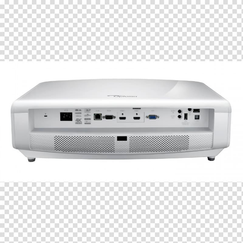 Optoma UHD60 Optoma Corporation 4K resolution Ultra-high-definition television Multimedia Projectors, Projector transparent background PNG clipart