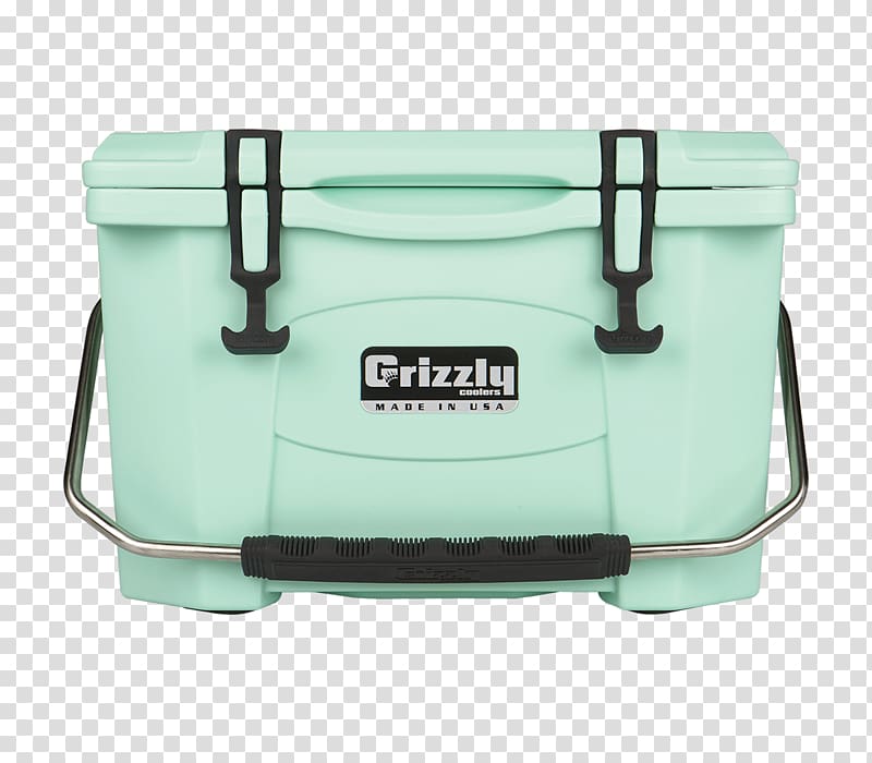Grizzly 20 Cooler Grizzly 15 Camping Outdoor Recreation, seafoam transparent background PNG clipart