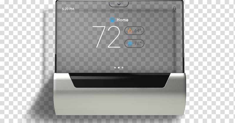 Smart thermostat Johnson Controls HVAC Microsoft, business x, chin transparent background PNG clipart