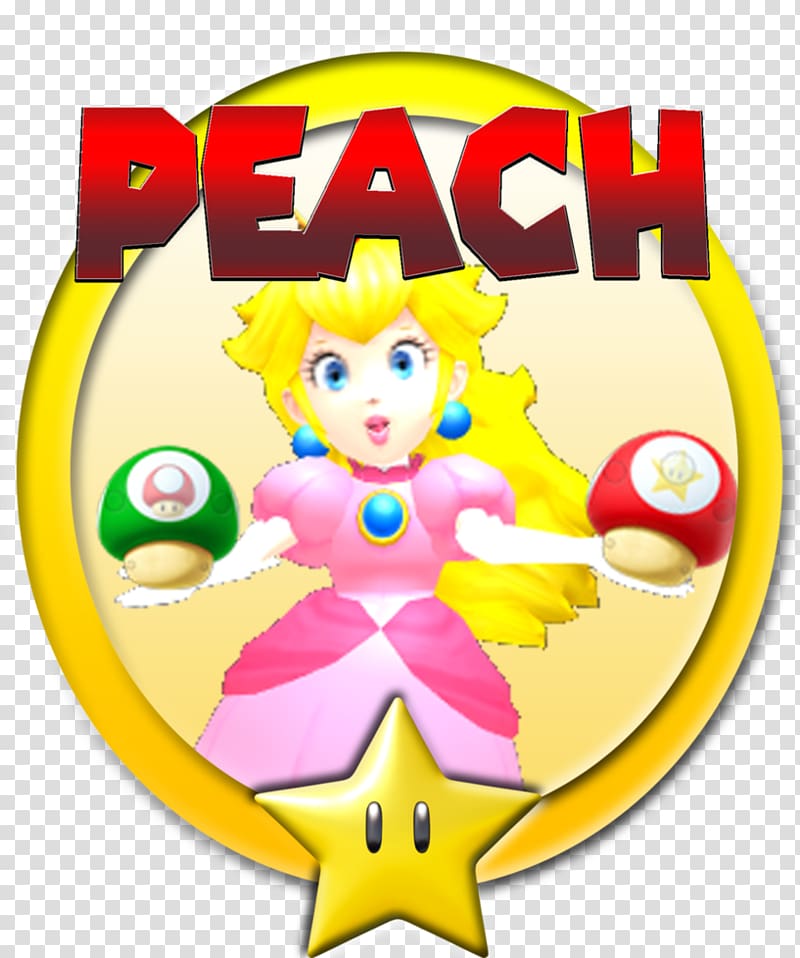 Mario Party 10 Drawing Digital art, giant-peach transparent background PNG clipart