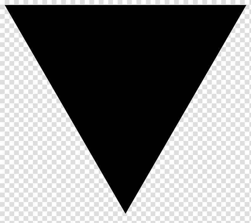 Black triangle Symbol LGBT Nazi concentration camp, purplish blue color diamond triangle transparent background PNG clipart