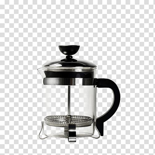 Kettle Coffeemaker French Presses Cold brew, kettle transparent background PNG clipart