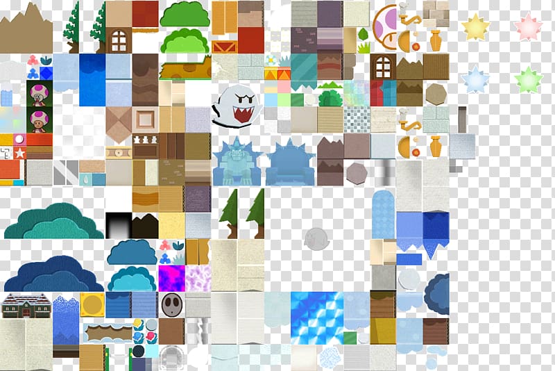 Paper Mario: Sticker Star Super Mario 64 Paper Mario: The Thousand-Year Door Paper Mario: Color Splash, retro paper transparent background PNG clipart