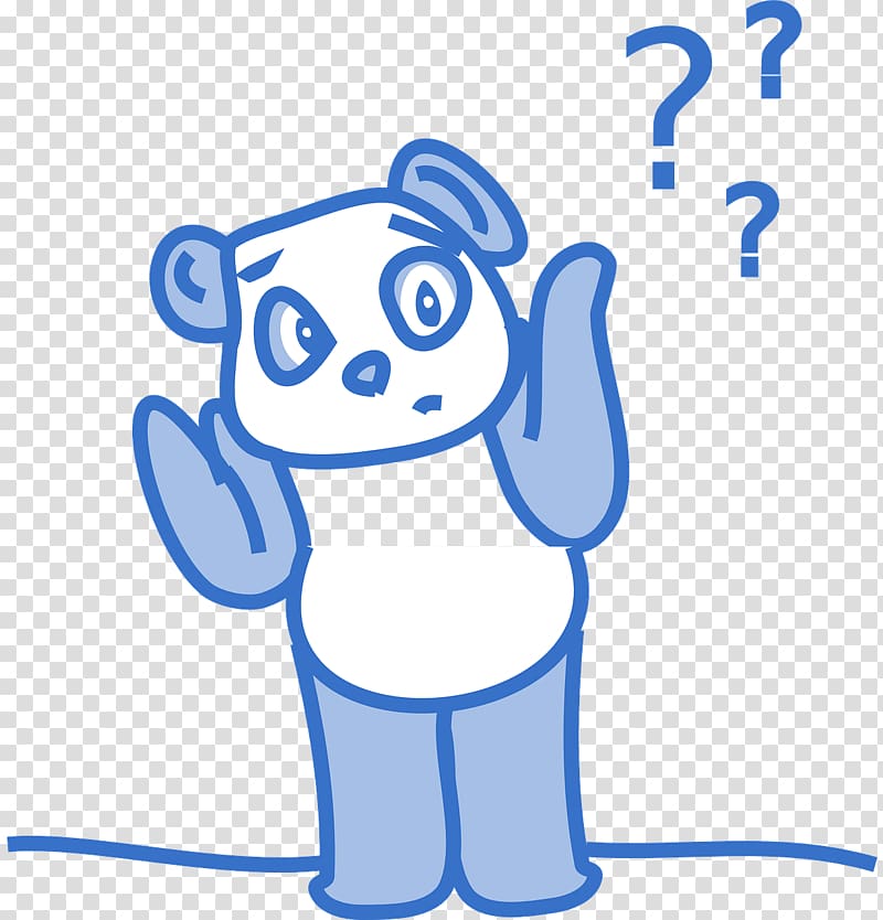 Giant panda Emoticon , Internal Conflict transparent background PNG clipart