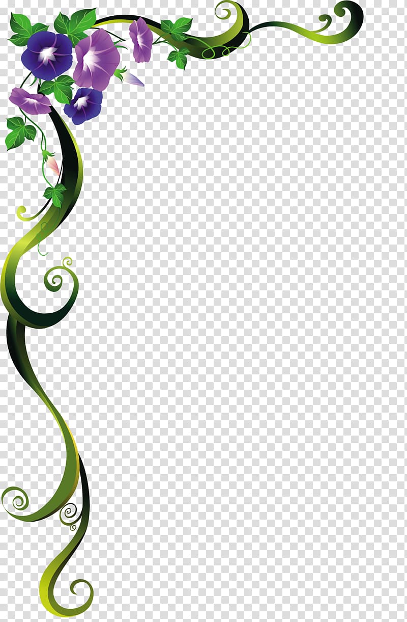 , leaves border transparent background PNG clipart