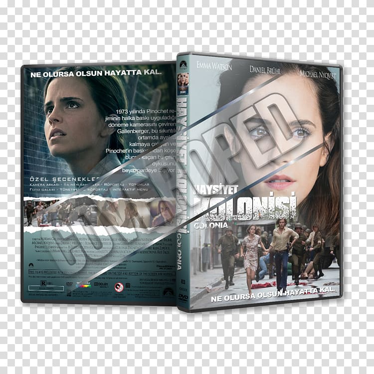 Colonia Emma Watson Blu-ray disc 20th Century Fox Home Entertainment DVD, emma watson transparent background PNG clipart