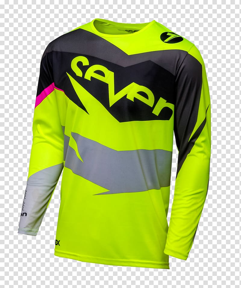 T-shirt Motocross Seven 2018 Annex Jersey Ignite Seven MX Annex Ignite Jersey Pants, tshirt transparent background PNG clipart