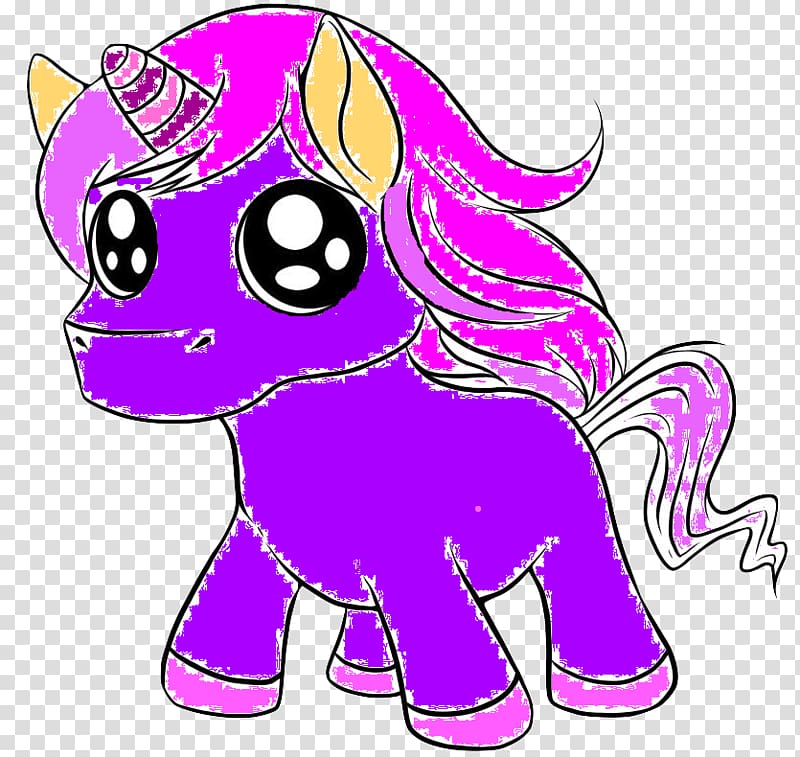 Unicorn Legendary creature Pony Horse, Purple unicorn transparent background PNG clipart